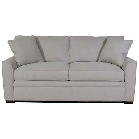 Transitional Full Sofa Sleeper with Inflatable Mattress